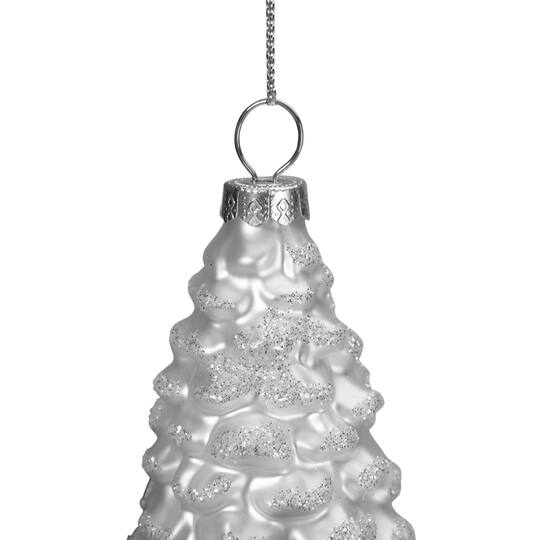 Pinecone Glass Christmas Ornament Artisan Glass Collection by Seasons Designs 